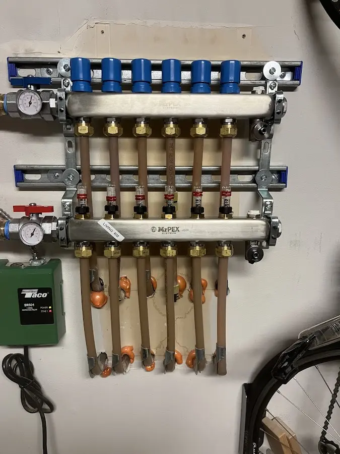 Plumber performing Leak Detection at a residential property in South Brooksville